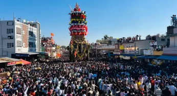 ನಾಯಕನಹಟ್ಟಿ ಜಾತ್ರೆ : ಲಕ್ಷಾಂತರ ಭಕ್ತರ ನಡುವೆ ವೈಭವದ ತಿಪ್ಪೇರುದ್ರಸ್ವಾಮಿ ರಥೋತ್ಸವ
