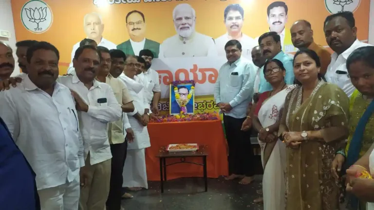 ಬಿ.ಆರ್ ಅಂಬೇಡ್ಕರ್ ರವರ ತತ್ವ, ಆದರ್ಶಗಳನ್ನು ಅಳವಡಿಸಿಕೊಂಡರೆ ಮಾತ್ರ ಜನ್ಮ ದಿನಾಚರಣೆಗೆ ಅರ್ಥ : ಕೆ.ಎಸ್.ನವೀನ್