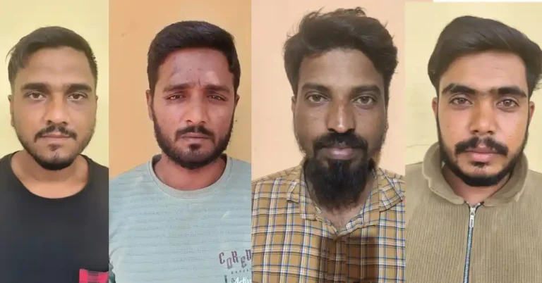 ಚಳ್ಳಕೆರೆ ಪೊಲೀಸರಿಂದ ನಾಲ್ವರು ಟಿಪ್ಪರ್ ಲಾರಿ ಕಳ್ಳರ ಬಂಧನ : ನಗದು ಮತ್ತು ವಾಹನಗಳು ವಶಕ್ಕೆ