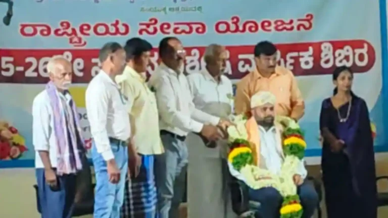 ಎನ್ಎಸ್ಎಸ್ ಶಿಬಿರ: ವಿದ್ಯಾರ್ಥಿಗಳ ಸೇವಾ ಮನೋಭಾವಕ್ಕೆ ಮೆಚ್ಚುಗೆ