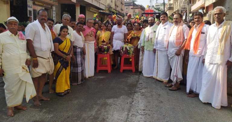 ಚಿತ್ರದುರ್ಗದಲ್ಲಿ ಭಕ್ತಿ ವಿಜೃಂಭಣೆ: ಶ್ರೀ ವೀರಭದ್ರದೇವರ ಗುಗ್ಗುಳ ಹಾಗೂ ಅಗ್ನಿಕುಂಡ ಮಹೋತ್ಸವ