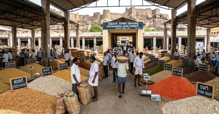 ಚಿತ್ರದುರ್ಗ APMC | ಏಪ್ರಿಲ್ 24 ಮಾರುಕಟ್ಟೆ ಧಾರಣೆ ವಿವಿರ ಇಲ್ಲಿದೆ…!