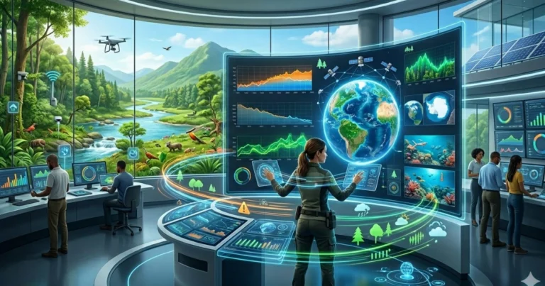 ಜಾಗತಿಕ ತಾಪಮಾನ ನಿಯಂತ್ರಣ ಹಾಗೂ ಭೂಮಿಯ ಹಸಿರು ಸಮತೋಲನವನ್ನು ಕಾಯ್ದುಕೊಳ್ಳುವಲ್ಲಿ ಆಧುನಿಕ ತಂತ್ರಜ್ಞಾನದ ಸಕ್ರಿಯ ಪಾತ್ರ ಅನಿವಾರ್ಯ