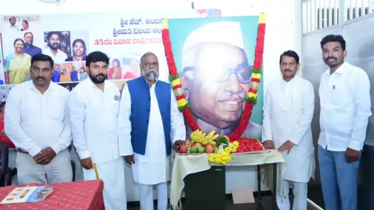 ಬಾಬು ಜಗಜೀವನ ರಾಂ ದೇಶದ ದಕ್ಷ ಆಡಳಿತಗಾರ ; ಎಚ್.ಆಂಜನೇಯ