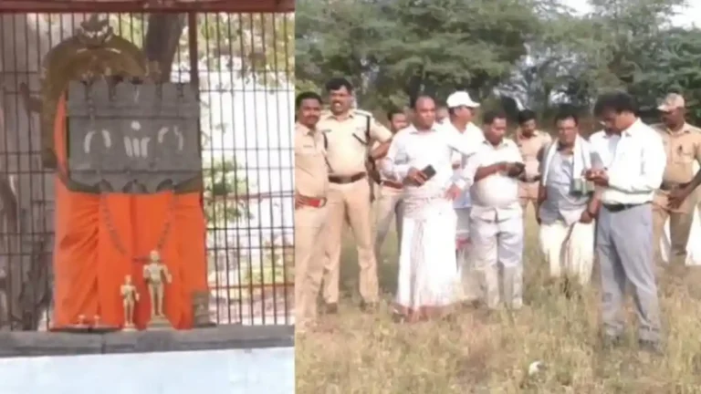 ಮಂತ್ರಾಲಯ ರಾಯರ ಮಠಕ್ಕೆ ನೀಡಿದ್ದ ಜಾಗದ ಸರ್ವೇ: ವಿರೋಧಿಸಿದ ಸ್ಥಳೀಯರು ಪೊಲೀಸರ ವಶಕ್ಕೆ..!