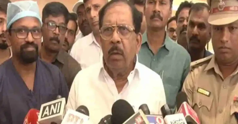 ಡಿ ಸುಧಾಕರ್‌ ಕುಟುಂಬಸ್ಥರಿಗೆ ಧೈರ್ಯ ತುಂಬಿದ ಪರಮೇಶ್ವರ್