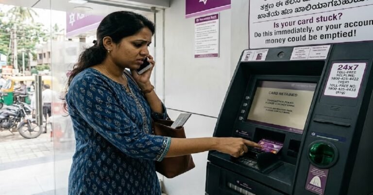 ATM ಯಂತ್ರದಲ್ಲಿ ನಿಮ್ಮ ಡೆಬಿಟ್ ಕಾರ್ಡ್ ಸಿಲುಕಿಕೊಂಡಿದೆಯೇ? ತಕ್ಷಣ ಈ ಕೆಲಸ ಮಾಡಿ, ಇಲ್ಲದಿದ್ದರೆ ಖಾತೆಯ ಹಣ ಖಾಲಿಯಾಗಬಹುದು!