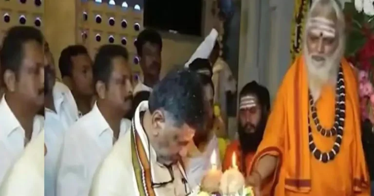 ಸಿಎಂ ಪಟ್ಟ ಸಿಗುತ್ತಿದ್ದಂತೆ ಡಿಕೆಶಿಗೆ ಅಜ್ಜಯ್ಯ ಎಚ್ಚರಿಕೆ!