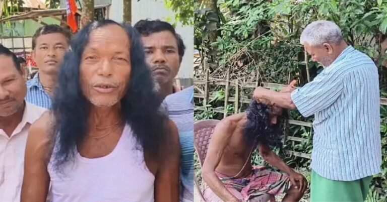 ಪಶ್ಚಿಮ ಬಂಗಾಳದಲ್ಲಿ ಟಿಎಂಸಿಗೆ ಸೋಲು : 15 ವರ್ಷಗಳ ನಂತರ ಕೂದಲು ಕತ್ತರಿಸಿಕೊಂಡ ಬಿಜೆಪಿ ಕಾರ್ಯಕರ್ತ!