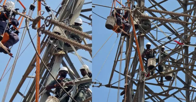 ವಿದ್ಯುತ್ ವ್ಯತ್ಯಯವಿಲ್ಲದೆ 220 KV ಲೈವ್ ಲೈನ್ ದುರಸ್ತಿ : ಚಿತ್ರದುರ್ಗ ಹಾಟ್ಲೈನ್ ತಂಡದ ಸಾಹಸಕ್ಕೆ ಸಲಾಂ
