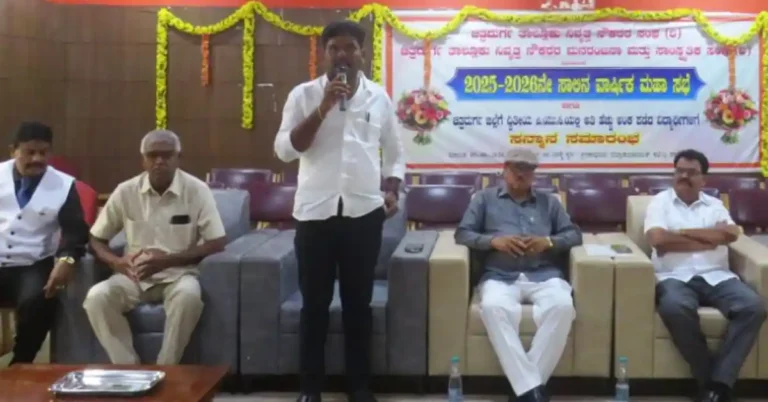 ನಿವೃತ್ತ ನೌಕರರ ಹೆಗಲ ಮೇಲೆ ಸಮಾಜ ತಿದ್ದುವ ದೊಡ್ಡ ಜವಾಬ್ದಾರಿಯಿದೆ: ಮಾಲತೇಶ್ ಮುದ್ದಜ್ಜಿ