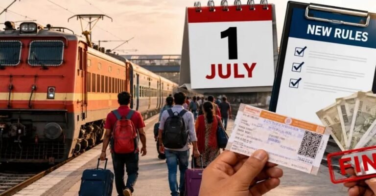 ಪ್ರಯಾಣಿಕರಿಗೆ ಬಿಗ್ ಅಲರ್ಟ್; ಜುಲೈ 1 ರಿಂದ ಹೊಸ ರೈಲ್ವೆ ನಿಯಮ ಜಾರಿ, ಈ ತಪ್ಪು ಮಾಡಿದರೆ ಭಾರೀ ದಂಡ!
