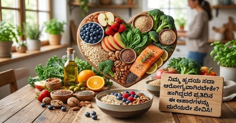 ನಿಮ್ಮ ಹೃದಯ ಸದಾ ಆರೋಗ್ಯವಾಗಿರಬೇಕೇ? ಹಾಗಿದ್ದರೆ ಪ್ರತಿದಿನ ಈ ಆಹಾರಗಳನ್ನು ಮರೆಯದೇ ಸೇವಿಸಿ!