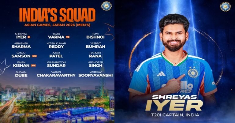 ಇಂಗ್ಲೆಂಡ್-ಐರ್ಲೆಂಡ್ ಟಿ20 ಸರಣಿಗೆ ಬಲಿಷ್ಠ ಭಾರತ ತಂಡ ಪ್ರಕಟ : ಶ್ರೇಯಸ್ ಅಯ್ಯರ್ ಕ್ಯಾಪ್ಟನ್
