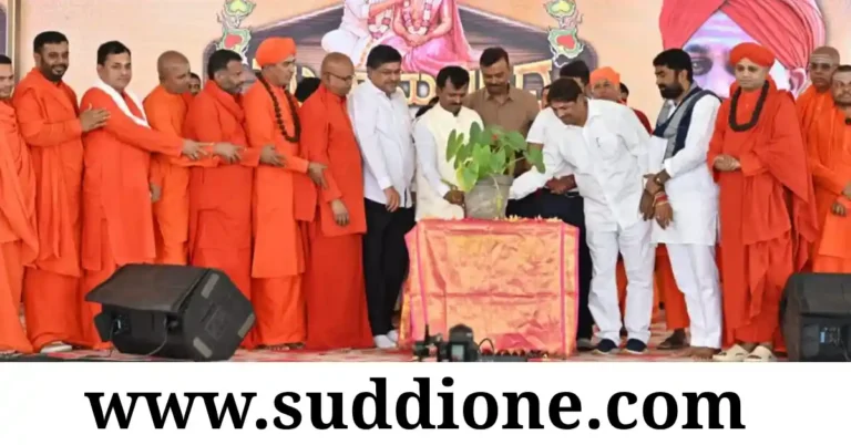 ಭೋವಿ ಪೀಠಾಧ್ಯಕ್ಷರಾದ ಶ್ರೀ ಇಮ್ಮಡಿ ಸಿದ್ಧರಾಮೇಶ್ವರ ಸ್ವಾಮೀಜಿ ಅಭಿವೃದ್ಧಿ ಸಂಕೇತ : ಕೆ.ಎಸ್. ನವೀನ್