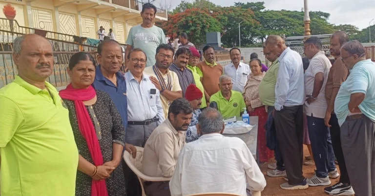 ಚಿತ್ರದುರ್ಗ: ರೋಟರಿ ಕ್ಲಬ್ ಚಿನ್ಮೂಲಾದ್ರಿ ವತಿಯಿಂದ ಉಚಿತ ಆರೋಗ್ಯ ತಪಾಸಣಾ ಶಿಬಿರ