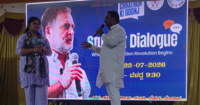 ಕೇಂದ್ರ ಸರ್ಕಾರದ 10 ವರ್ಷದಲ್ಲಿ 150ಕ್ಕೂ ಹೆಚ್ಚು ಪತ್ರಿಕೆ ಸೋರಿಕೆ, ಪ್ರಜಾಪ್ರಭುತ್ವದ ಕಗ್ಗೊಲೆ:  ಸಂದೀಪ್ ಆಕ್ರೋಶ