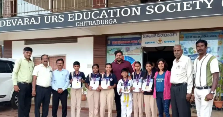 ಟೇಕ್ವಾಂಡೋದಲ್ಲಿ ವಿಜಯಧ್ವಜ ಹಾರಿಸಿದ ಇಂಡಿಯನ್ ಇಂಟರ್‌ನ್ಯಾಷನಲ್ ಶಾಲೆ