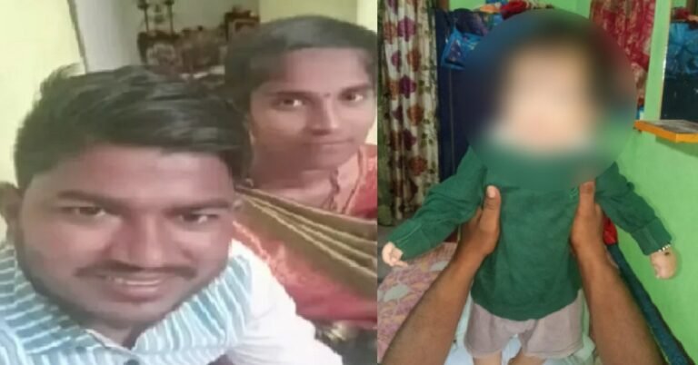 ಬಳ್ಳಾರಿ : ಸುತ್ತಿಗೆಯಿಂದ ಹೊಡೆದು ಪತ್ನಿ, 7 ತಿಂಗಳ ಮಗುವನ್ನು ಕೊಂದು ಪತಿ ಪರಾರಿ!