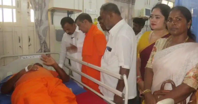 ಬಸವಹರಳಯ್ಯ ಸ್ವಾಮೀಜಿಯವರ ಮೇಲೆ ಹಲ್ಲೆ ಮಾಡಿದವರ ವಿರುದ್ದ ಕ್ರಮಕ್ಕೆ ಷಡಕ್ಷರಮುನಿ ಸ್ವಾಮೀಜಿ ಒತ್ತಾಯ