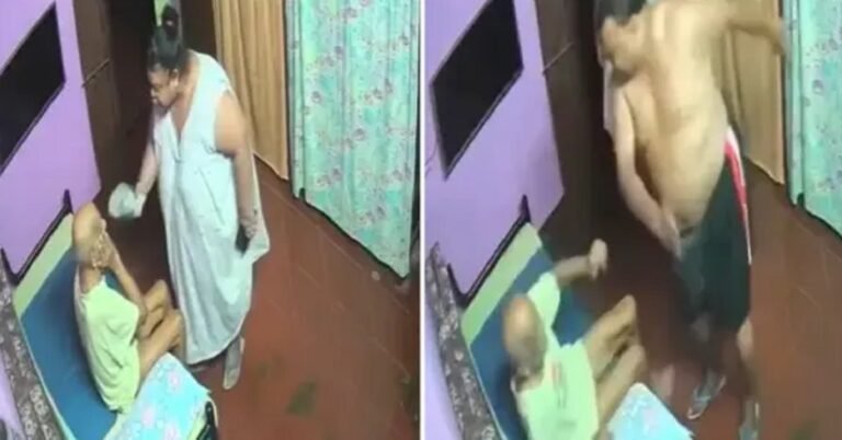 WATCH : ಗೋವಾದಲ್ಲಿ ವೃದ್ಧ ತಂದೆಯ ಮೇಲೆ ಮಗ, ಸೊಸೆಯಿಂದ ಚಪ್ಪಲಿ ಏಟು, ಹಲ್ಲೆ: ಸಿಸಿಟಿವಿ ದೃಶ್ಯಾವಳಿ ವೈರಲ್