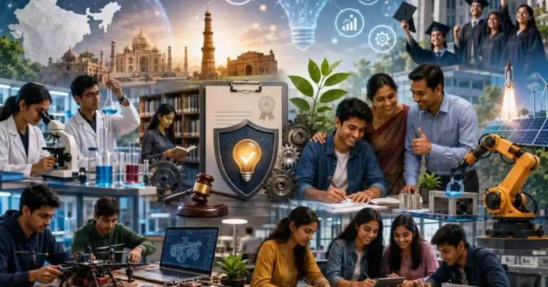 ಪೇಟೆಂಟ್ ರಿಜಿಸ್ಟ್ರೇಷನ್, ಉತ್ಪನ್ನ ಅಭಿವೃದ್ಧಿ, ವಿನ್ಯಾಸ, ನವಾನ್ವೇಷಣೆ, ಸಂಶೋಧನೆಗೆ ಪ್ರೋತ್ಸಾಹ, ಪ್ರಾಯೋಗಿಕ ಬೋಧನಾ ಕೌಶಲ್ಯದ ಉನ್ನತೀಕರಣ ಹಾಗೂ ಪೋಷಕರ ಸೂಕ್ತ ಉತ್ತೇಜನದ ಮೂಲಕ ವಿದ್ಯಾರ್ಥಿಗಳ ಮಾನಸಿಕ ವಿಕಸನದೊಂದಿಗೆ ಜಾಗತಿಕ ಶೈಕ್ಷಣಿಕ ನಾಗಲೋಟಕ್ಕೆ ಹೊಂದಿಕೊಳ್ಳುವುದನ್ನು ಭಾರತದ ಎಲ್ಲಾ ವಿಶ್ವವಿದ್ಯಾಲಯಗಳು ಹಾಗೂ ಉನ್ನತ ಶಿಕ್ಷಣ ಸಂಸ್ಥೆಗಳು ಆದ್ಯತೆಯಾಗಿಸಿಕೊಳ್ಳಬೇಕು