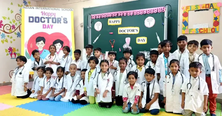 ರಾಷ್ಟ್ರೀಯ ವೈದ್ಯರ ದಿನಾಚರಣೆ | ಇಂಡಿಯನ್ ಇಂಟರ್ ನ್ಯಾಷನಲ್ ಶಾಲೆಯಲ್ಲಿ ಅರ್ಥಪೂರ್ಣ ಆಚರಣೆ