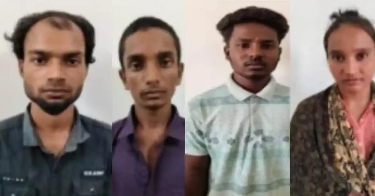 ಕೊಲೆ ಮಾಡಿ ಶವ ಸುಟ್ಟು ಹಾಕಿದ್ದ ಪ್ರಕರಣ ಭೇದಿಸಿದ ಚಿತ್ರದುರ್ಗ ಪೊಲೀಸರು; ನಾಲ್ವರು ಆರೋಪಿಗಳ ಬಂಧನ