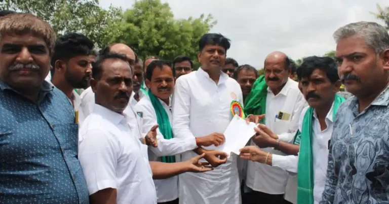 ಮಳೆ ಕೊರತೆ : ಮೋಡ ಬಿತ್ತನೆ ಮಾಡುವಂತೆ ಶಾಸಕರಿಗೆ ರೈತ ಮುಖಂಡರ ಮನವಿ
