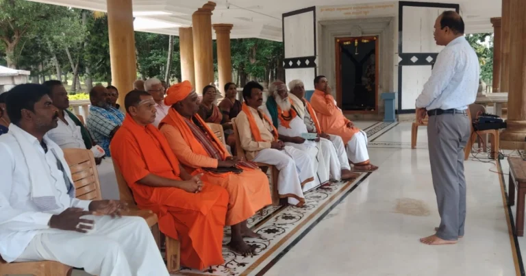 ಅಷ್ಟಾವರಣಗಳು ಮನುಷ್ಯನಿಗೆ ರಕ್ಷಣೆ ನೀಡುತ್ತವೆ : ಡಾ. ಜಿ.ವಿ. ಮಂಜುನಾಥ