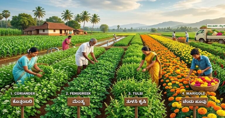 ಕೃಷಿಯಲ್ಲಿ ದೊಡ್ಡ ಲಾಭ ಬೇಕಾ? ಈ 5 ಬೆಳೆಗಳನ್ನು ಬೆಳೆದರೆ ಕೈತುಂಬ ಹಣ!