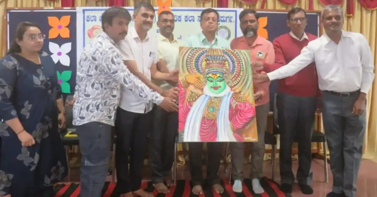 ಚಿತ್ರಕಲೆಯಿಂದ ಮಕ್ಕಳಲ್ಲಿ ಜ್ಞಾನ ಹೆಚ್ಚುತ್ತದೆ : ಕೆ.ಎಂ.ವೀರೇಶ್