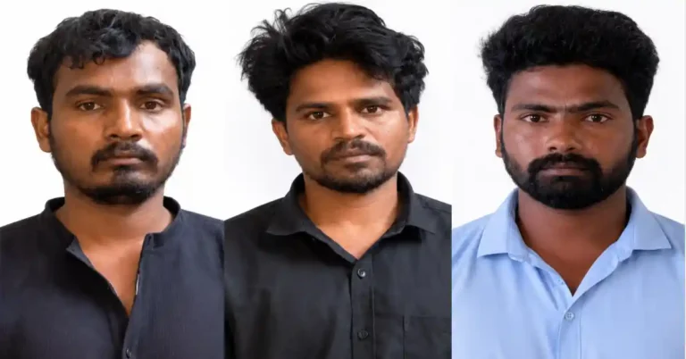 ಮೊಳಕಾಲ್ಮೂರು: ಮಾರುತಿ ಬಾರ್ ಕಳ್ಳತನ ಪ್ರಕರಣ ಭೇದಿಸಿದ ಪೊಲೀಸರು; ಮೂವರು ಆರೋಪಿಗಳ ಬಂಧನ, 96,000 ರೂ. ನಗದು ವಶ