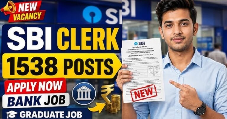 ಡಿಗ್ರಿ ಪಾಸಾದವರಿಗೆ ಸಿಹಿಸುದ್ದಿ; SBI ನಲ್ಲಿ 1,538 ಹುದ್ದೆಗಳಿಗೆ ಅರ್ಜಿ ಆಹ್ವಾನ