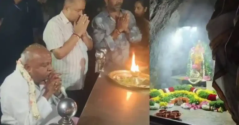 ಮಾವಿನಕೆರೆ ರಂಗನಾಥನಿಗೆ ಸಹಸ್ರ ಕುಂಭಾಭಿಷೇಕ;ಬಾಲ್ಯದ ಪವಾಡ ನೆನಪಿಸಿಕೊಂಡ ದೇವೇಗೌಡ