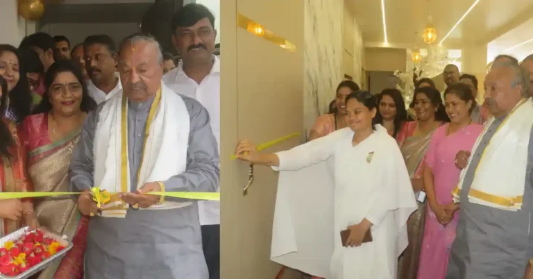ಚಿತ್ರದುರ್ಗದಲ್ಲಿ ಗೋಲ್ಡನ್ ಫ್ಯಾಮಿಲಿ ಐ ಪಾರ್ಲರ್ ಸ್ಪಾ ಉದ್ಘಾಟಿಸಿದ ಕೆ.ಎಸ್.ಈಶ್ವರಪ್ಪ