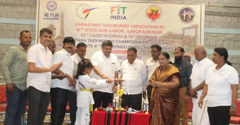 ಟೈಕೊಂಡೊ ಕ್ರೀಡೆಯಿಂದ ಮಕ್ಕಳ ದೈಹಿಕ ಮತ್ತು ಮಾನಸಿಕ ವಿಕಸನ : ಕೆ.ಎಸ್. ನವೀನ್