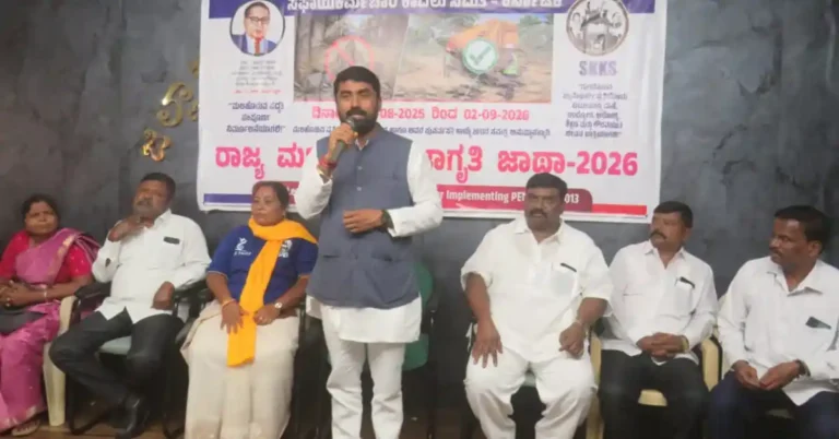 ಸಿಎಂ ಜೊತೆ ಚರ್ಚಿಸಿ ಮ್ಯಾನ್ಯುವೆಲ್ ಸ್ಕ್ಯಾವೆಂಜರ್ಸ್ ಸಮಸ್ಯೆ ಇತ್ಯರ್ಥ: ಪಿ. ರಘು ಭರವಸೆ