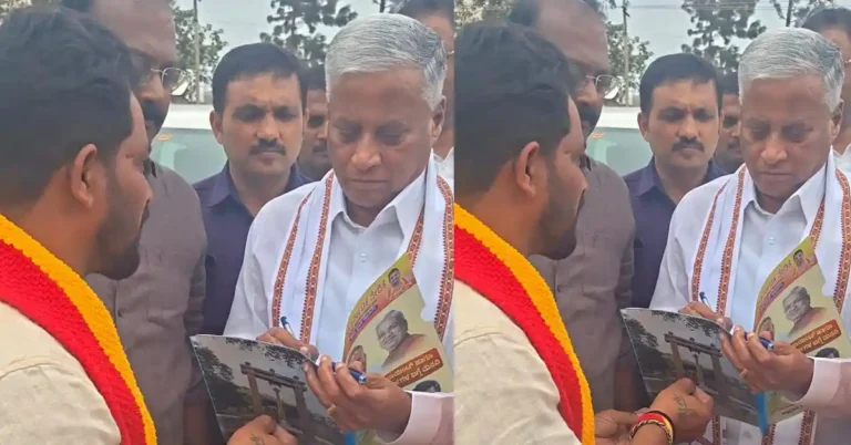 ಚಿತ್ರದುರ್ಗಕ್ಕೆ ಗೊಬ್ಬರದ ರೇಕ್ ಪಾಯಿಂಟ್ ಮಂಜೂರು ಮಾಡಿ: ರೈಲ್ವೆ ಸಚಿವ ವಿ.ಸೋಮಣ್ಣಗೆ ಯುವ ಕರ್ನಾಟಕ ವೇದಿಕೆ ಮನವಿ