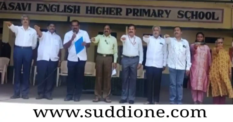 ನಶೆ ಮುಕ್ತ ಭಾರತ ನಿರ್ಮಾಣಕ್ಕೆ ಕೈಜೋಡಿಸಿದ ವಾಸವಿ ವಿದ್ಯಾಸಂಸ್ಥೆಯ ವಿದ್ಯಾರ್ಥಿಗಳು