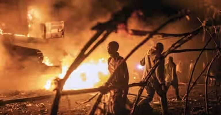 ಮದುವೆ ಸಮಾರಂಭದಲ್ಲಿ ಭೀಕರ ಅಗ್ನಿ ಅವಘಡ: 22 ಮಂದಿ ಸಜೀವ ದಹನ