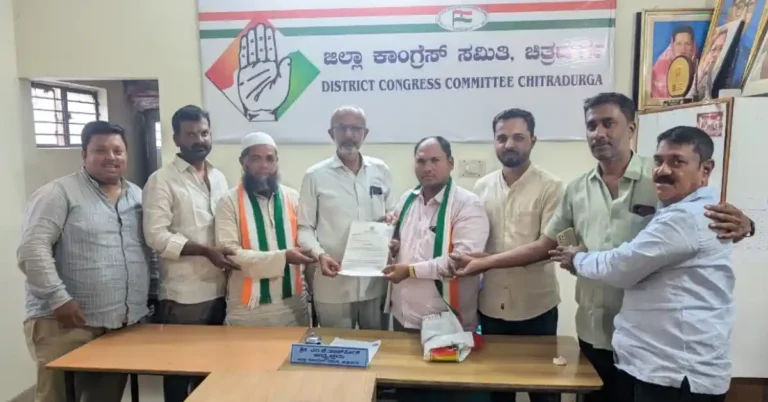 ಚಿತ್ರದುರ್ಗ | ಜವಾಹರ್ ಬಾಲ್ ಮಂಚ್ನ ಜಿಲ್ಲಾಧ್ಯಕ್ಷರಾಗಿ ಜಿ.ದಾದಾಪೀರ್ ನೇಮಕ