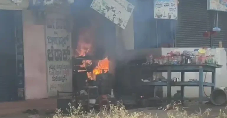 ಭರಮಸಾಗರದಲ್ಲಿ ಗ್ಯಾಸ್ ಸಿಲಿಂಡರ್ ಅನಿಲ ಸೋರಿಕೆ!
