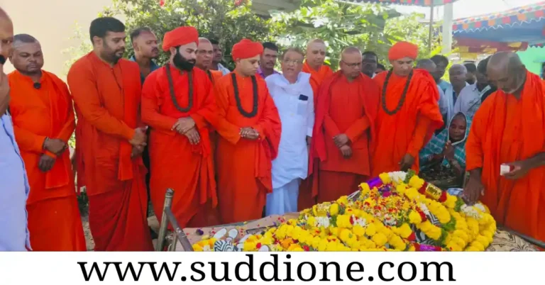 ಹರಳಯ್ಯ ಶ್ರೀಗಳಿಗೆ ಪಿತೃ ವಿಯೋಗ: ಕೆ. ಲಕ್ಕಪ್ಪ ಲಿಂಗೈಕ್ಯ