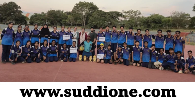 ಚಿತ್ರದುರ್ಗ : ತಾಲ್ಲೂಕು ಮಟ್ಟದ ಕ್ರೀಡಾಕೂಟ: ನ್ಯಾಷನಲ್ ಇಂಗ್ಲಿಷ್ ಶಾಲೆ ಬಾಲಕರ ತ್ರೋಬಾಲ್ ತಂಡಗಳಿಗೆ ಪ್ರಥಮ ಸ್ಥಾನ