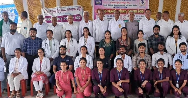 ಬದಲಾದ ಆಧುನಿಕ ಜೀವನಶೈಲಿಯಲ್ಲಿ ಆರೋಗ್ಯ ತಪಾಸಣೆ ಅತ್ಯಗತ್ಯ: ನಿವೃತ್ತ ನೌಕರರ ಸಂಘದ ಅಧ್ಯಕ್ಷ ಎಲ್.ಬಿ. ರಾಜಪ್ಪ