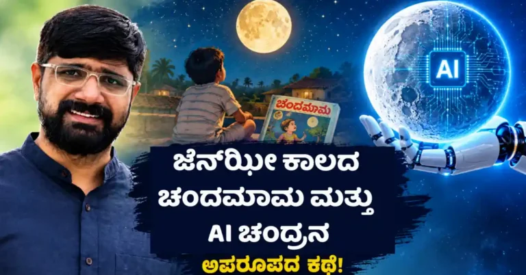 ಜೆನ್ಝೀ ಕಾಲದ ಚಂದಮಾಮ ಮತ್ತು AI ಚಂದ್ರನ ಅಪರೂಪದ ಕಥೆ!