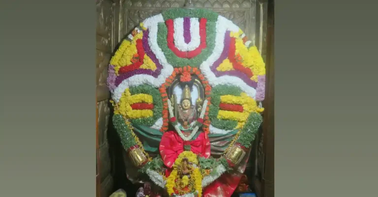 ಚಿತ್ರದುರ್ಗ | ಕಣಿವೆಮಾರಮ್ಮ ದೇವಿಗೆ ಗಾಯತ್ರಿದೇವಿ ಅಲಂಕಾರ