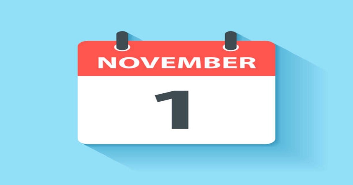 November 1st