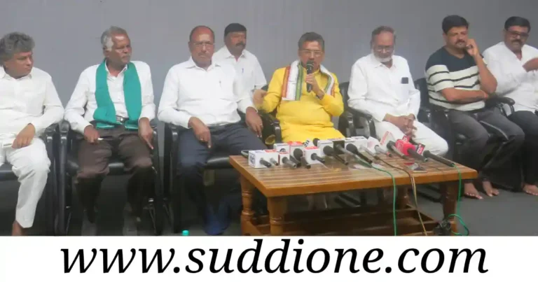 ಚಿತ್ರದುರ್ಗ : ಎಸ್ಸಿ, ಎಸ್ಟಿ ಮೀಸಲಾತಿ ರದ್ದು ಮರಣ ಶಾಸನ, ರಾಜ್ಯ ಸರ್ಕಾರ ತಕ್ಷಣ ಸುಪ್ರೀಂ ಕೋರ್ಟ್ಗೆ ಮೇಲ್ಮನವಿ ಸಲ್ಲಿಸಲಿ: ವಿ.ಎಸ್. ಉಗ್ರಪ್ಪ